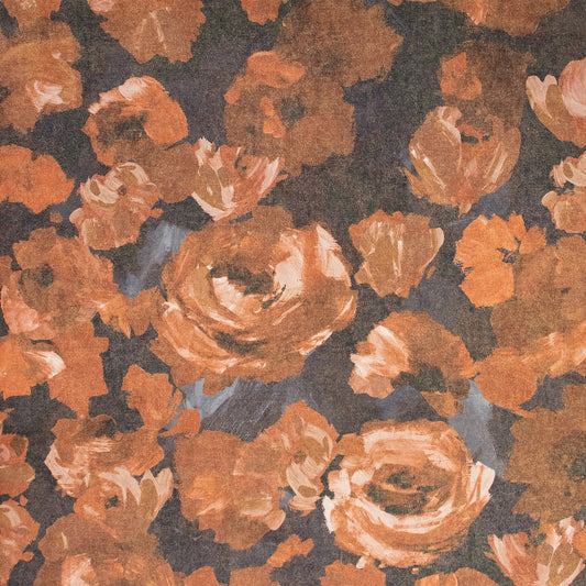 Paeonia Julie Feels Home Wallpaper - Heat Basalt - Hohenberger - 26900 - Premier Wallcovering