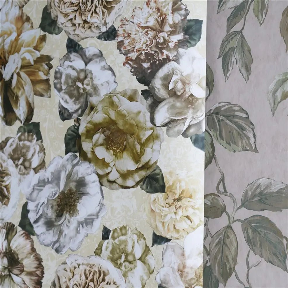 Pahari Wallpaper - Vanilla - Designers Guild - PDG1128/03 - Premier Wallcovering