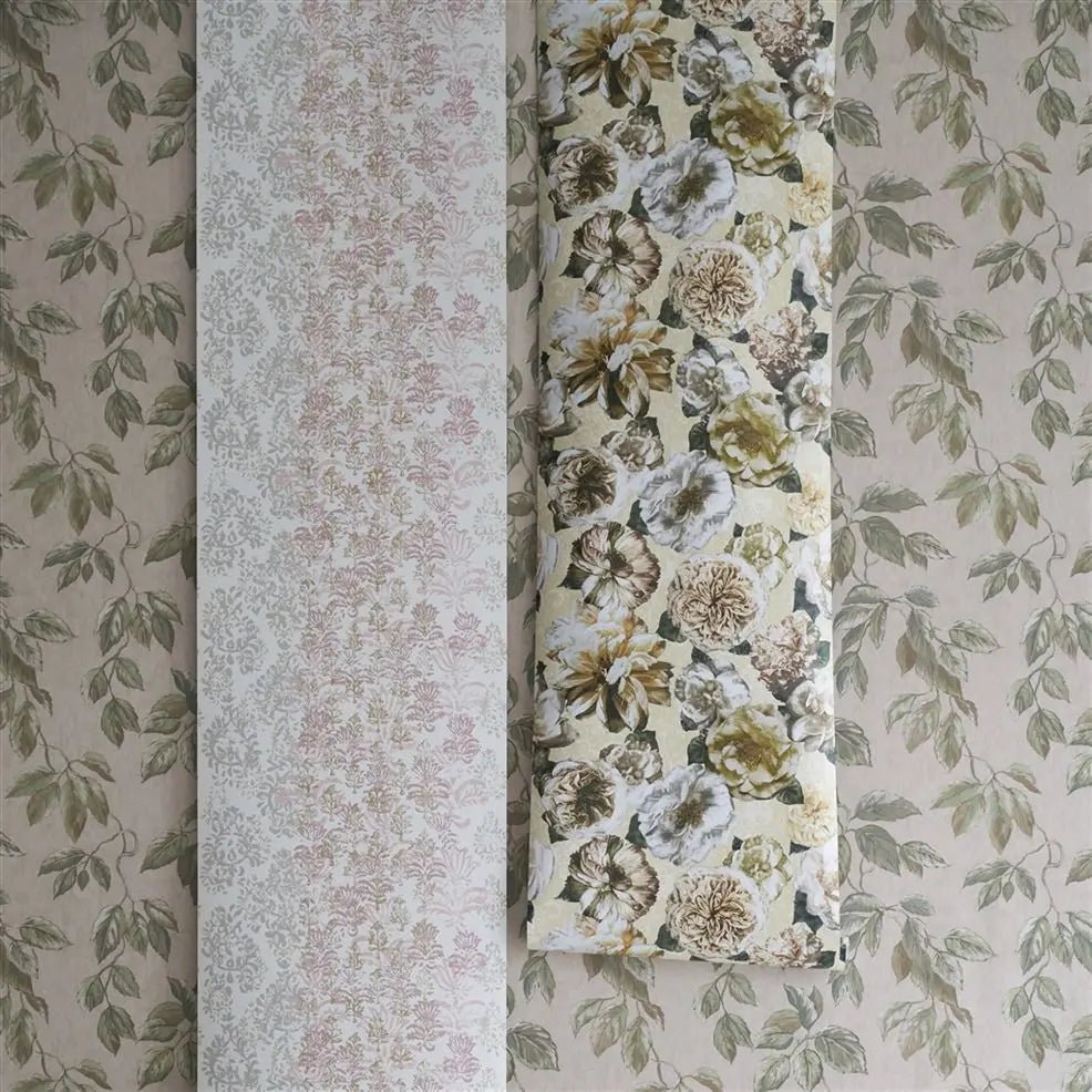 Pahari Wallpaper - Vanilla - Designers Guild - PDG1128/03 - Premier Wallcovering