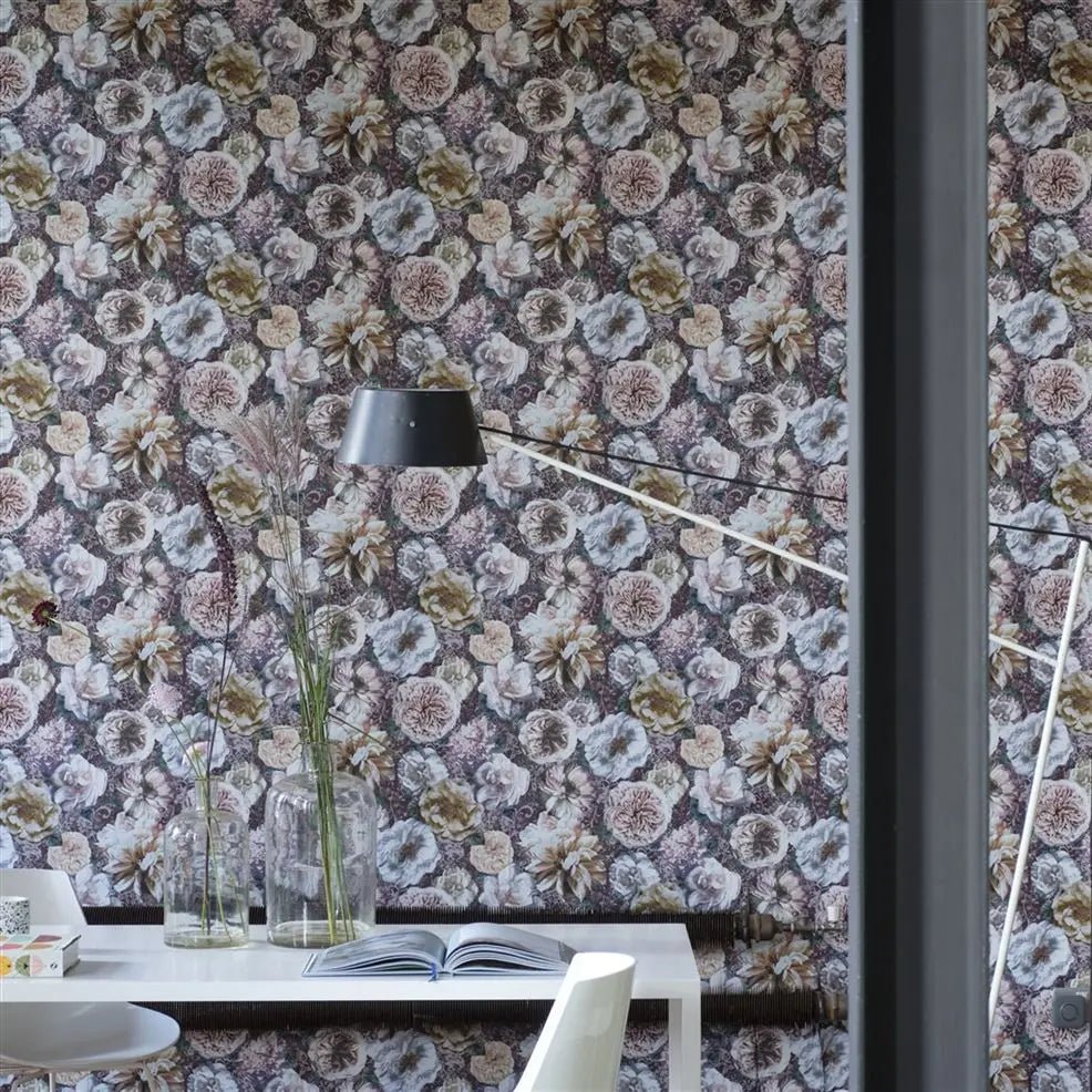 Pahari Wallpaper - Rosewood - Designers Guild - PDG1128/01 - Premier Wallcovering
