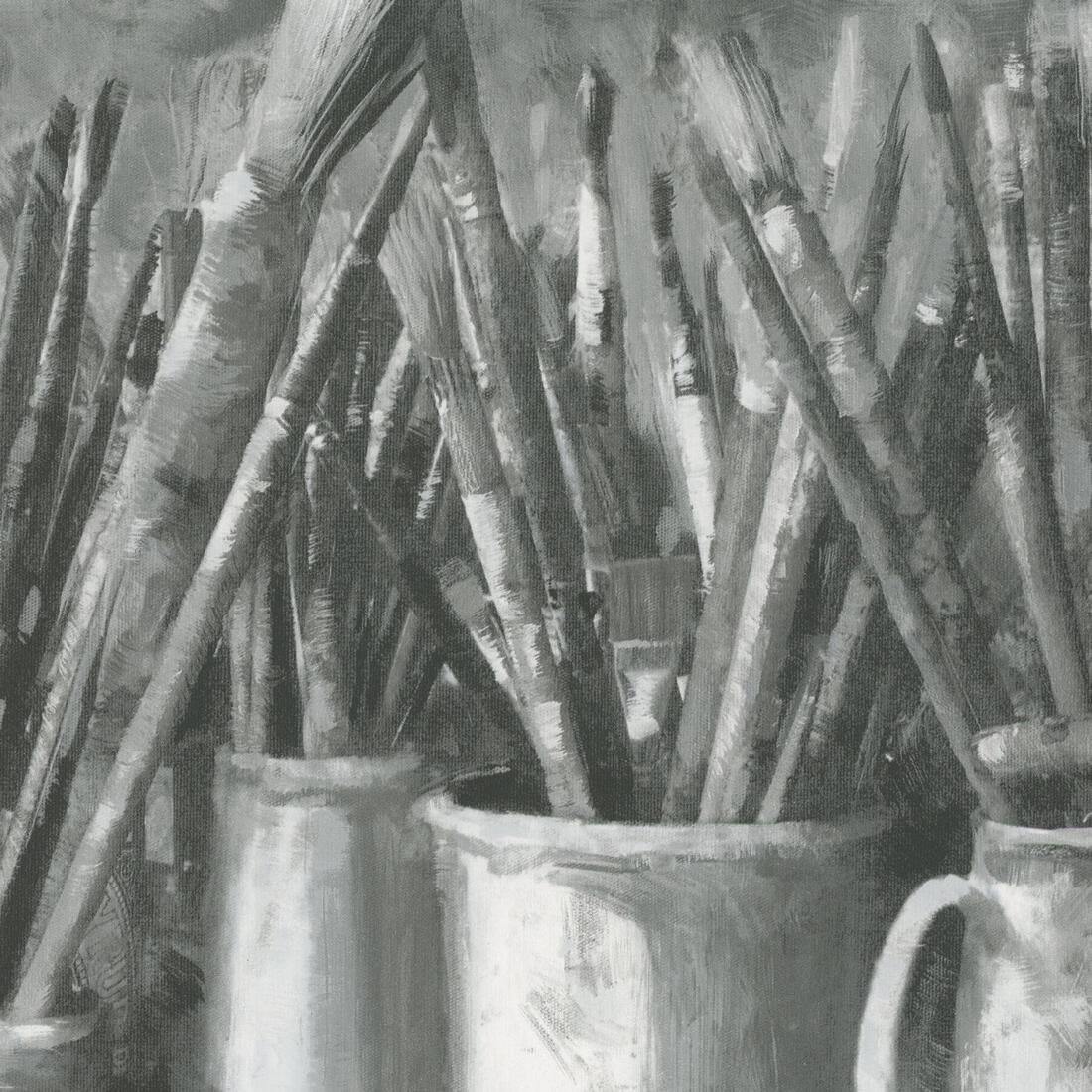 Paintbox Wallpaper - Charcoal - Andrew Martin - ATTPABXCHA - Premier Wallcovering