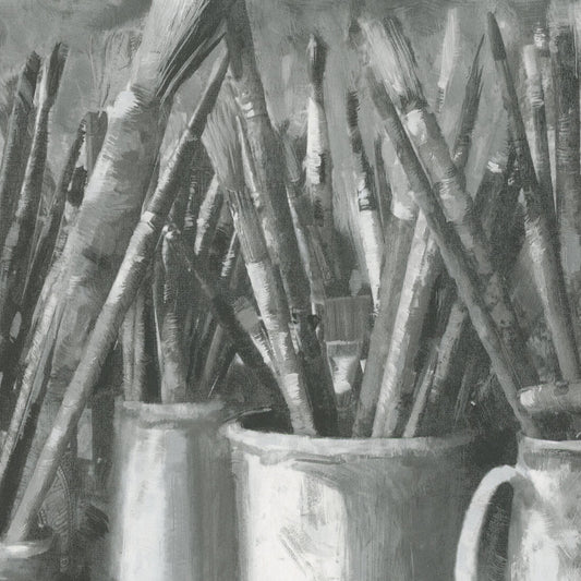 Paintbox Wallpaper - Charcoal - Andrew Martin - ATTPABXCHA - Premier Wallcovering