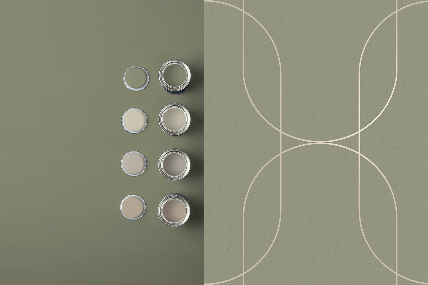 Palais Wallpaper - Sage - Graham & Brown - 119799 - Premier Wallcovering