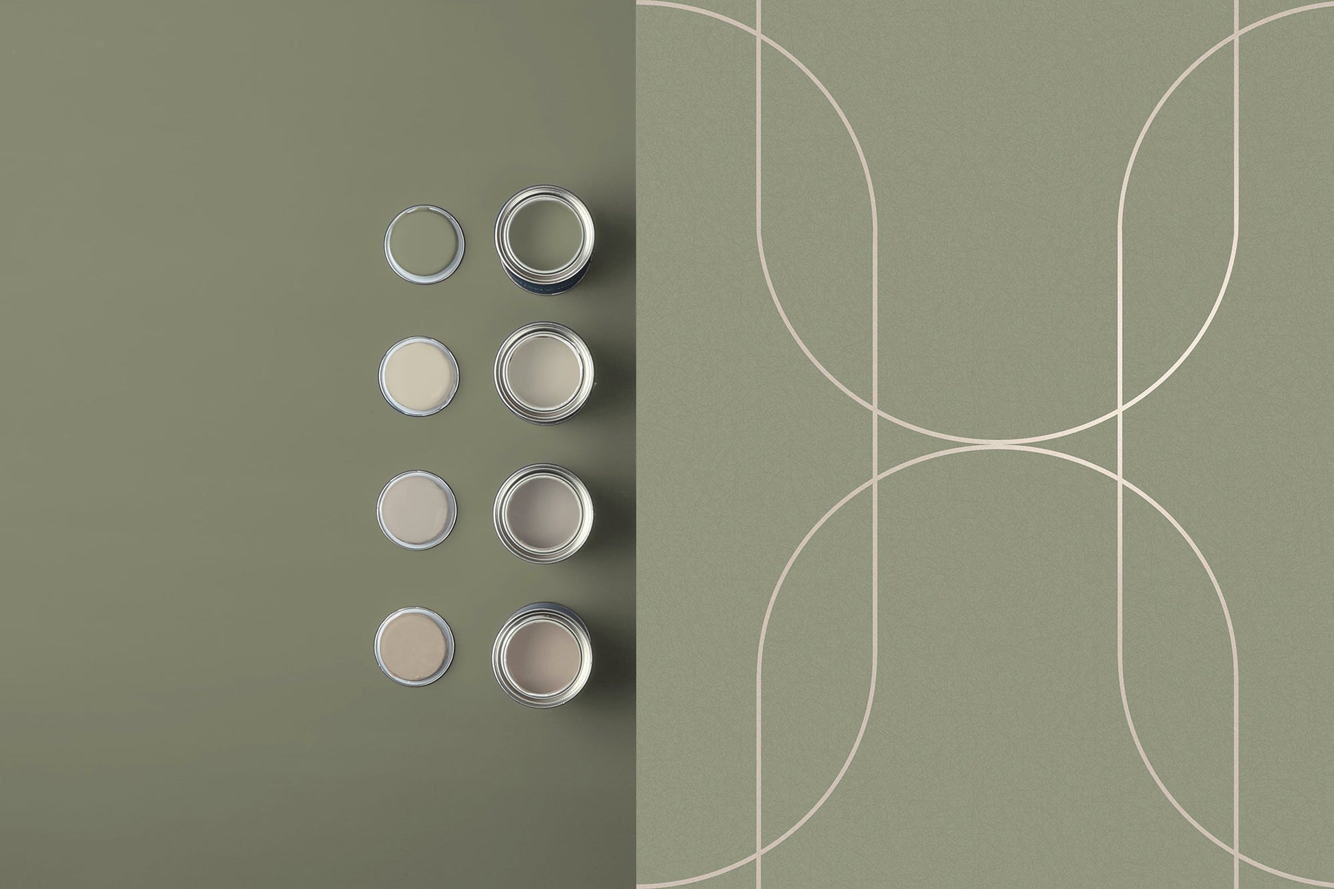 Palais Wallpaper - Sage - Graham & Brown - 119799 - Premier Wallcovering