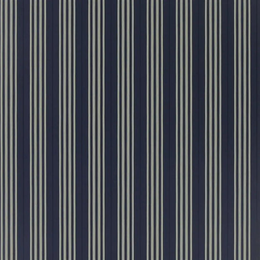 Palatine Stripe Wallpaper - Midnight - Ralph Lauren - PRL050/04 - Premier Wallcovering