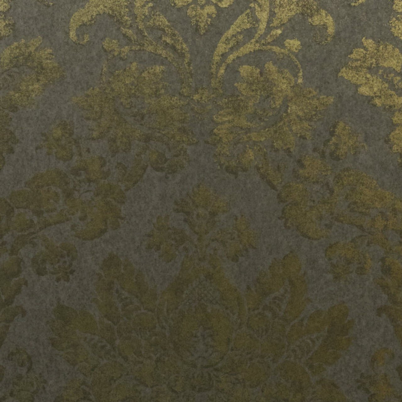 Palazzo Damask Wallpaper - Brown - Omexco - PAL6042 - Premier Wallcovering