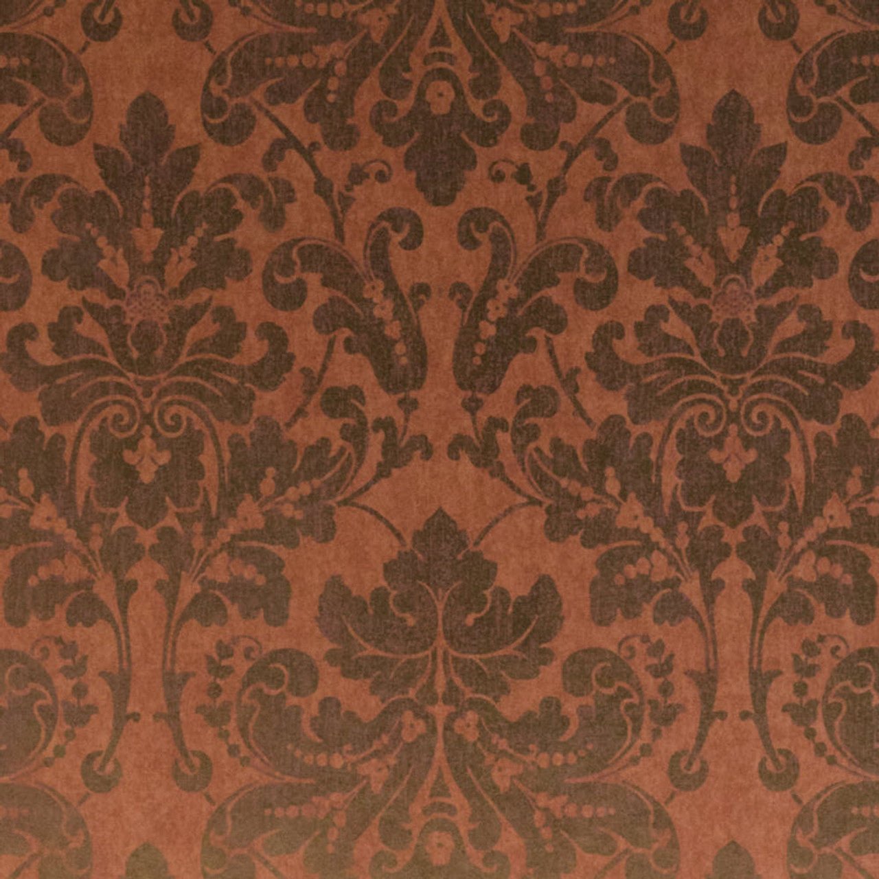 Palazzo Damask Wallpaper - Red - Omexco - PAL1016 - Premier Wallcovering