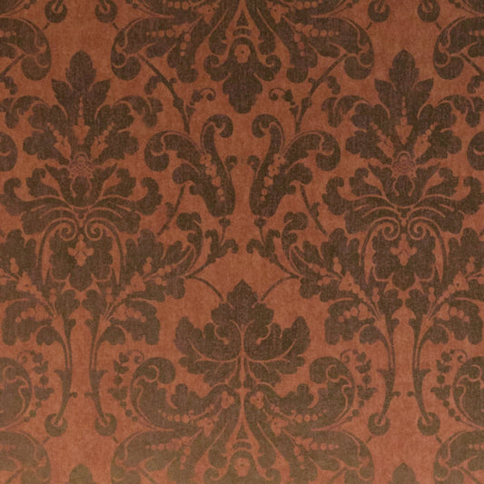 Palazzo Damask Wallpaper - Red - Omexco - PAL1016 - Premier Wallcovering
