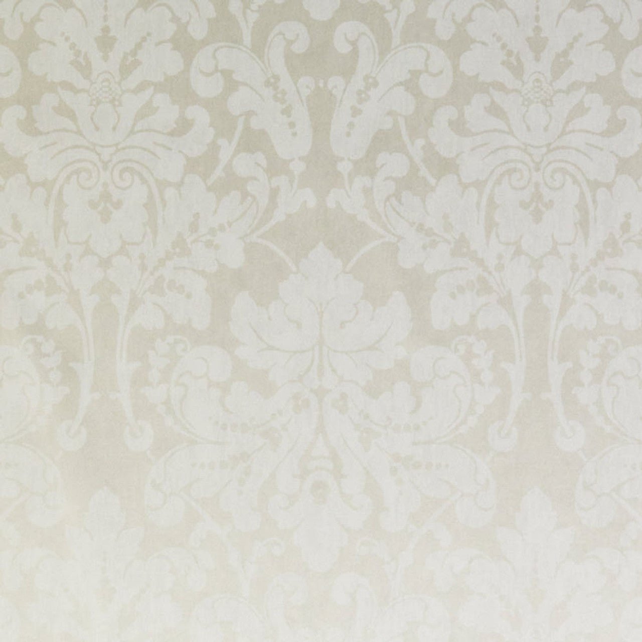 Palazzo Damask Wallpaper - Cream and White - Omexco - PAL1060 - Premier Wallcovering