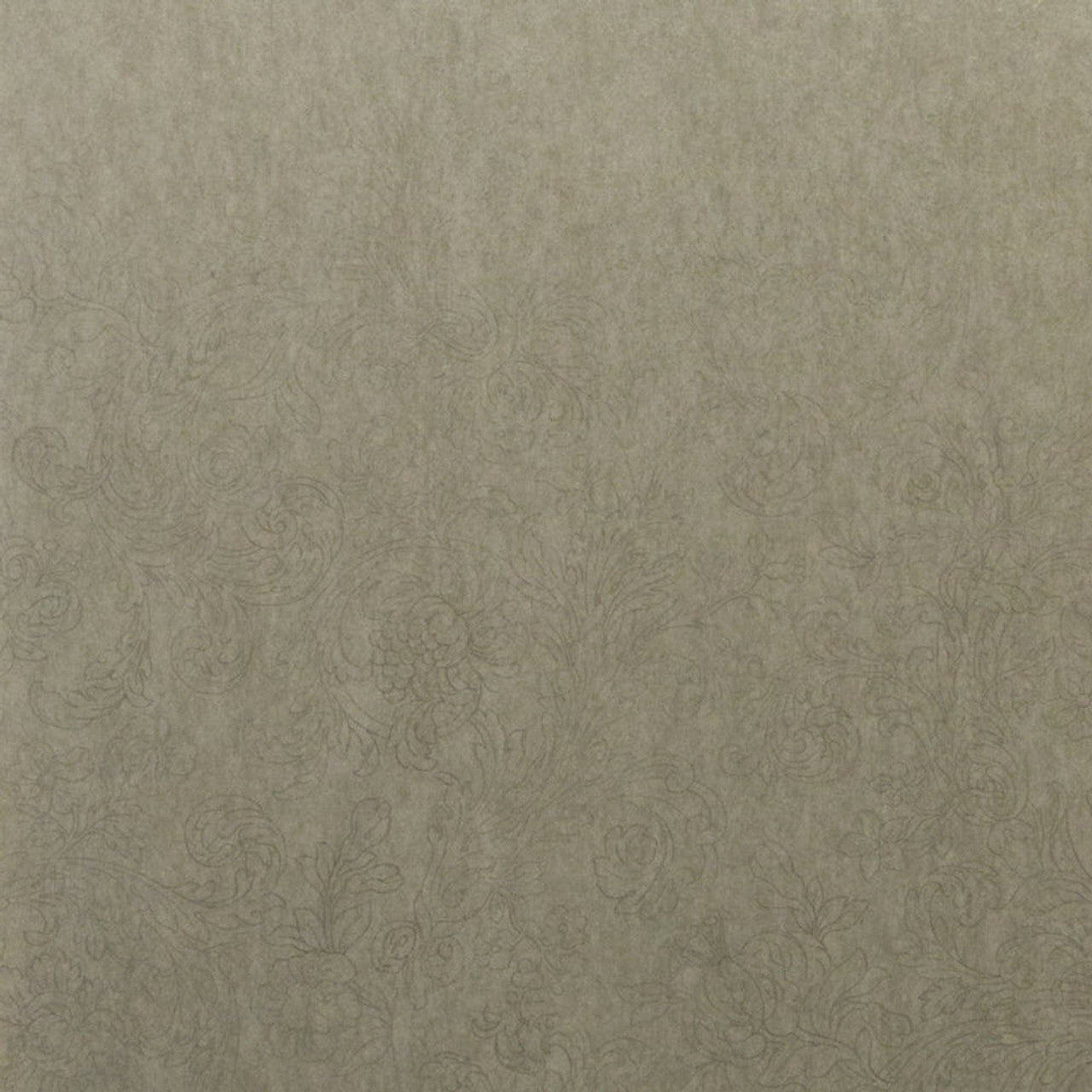 Palazzo Floral Wallpaper - Cream and Grey - Omexco - PAL3047 - Premier Wallcovering