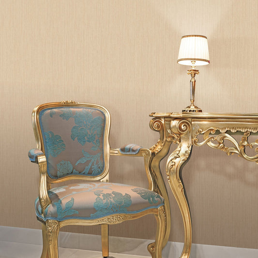 Palazzo Plain Wallpaper - Sand - Galerie - G67658 - Premier Wallcovering