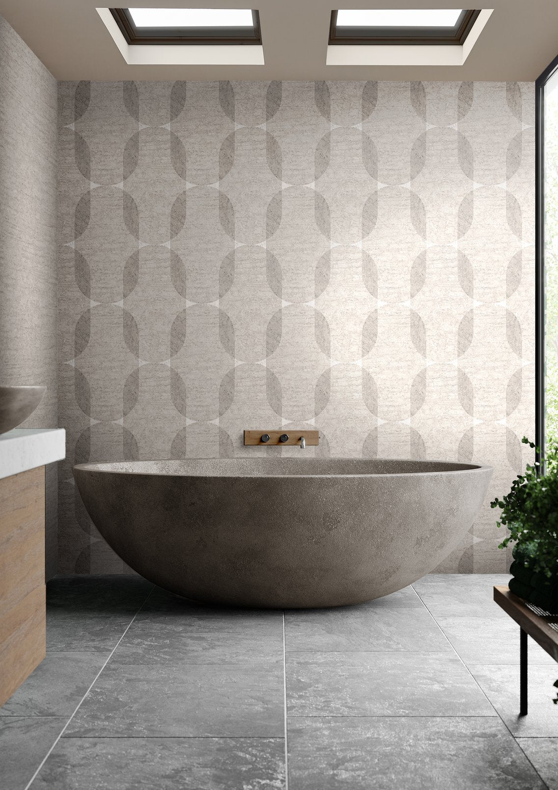 Palazzo Wallpaper - Shadow - Graham & Brown - 124127 - Premier Wallcovering