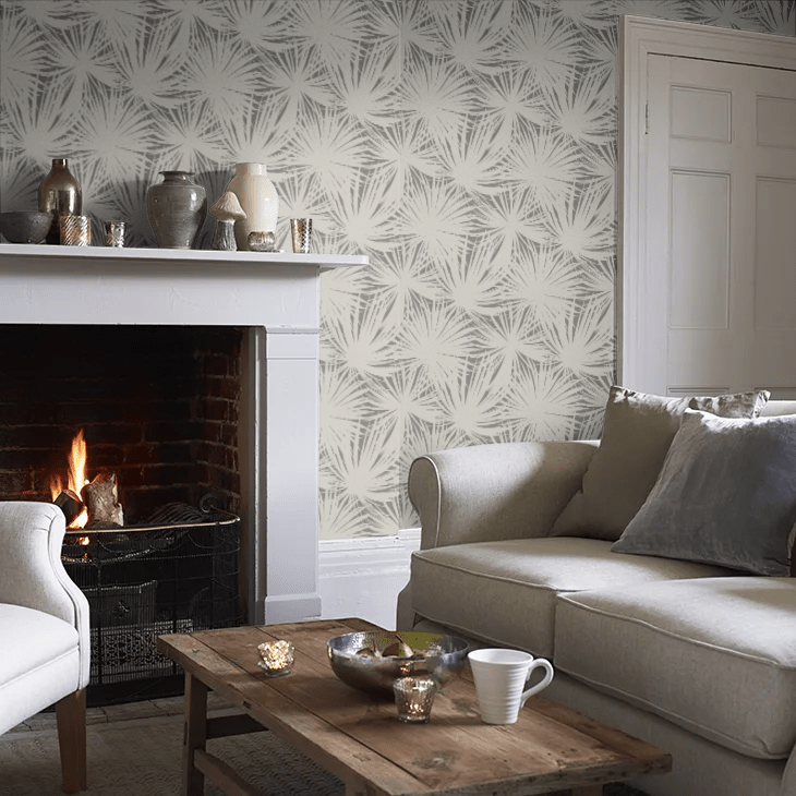 Palm Silhouette Wallpaper - Shadow - Ohpopsi - LBK50125W - Premier Wallcovering