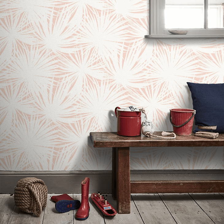 Palm Silhouette Wallpaper - Slipper - Ohpopsi - LBK50135W - Premier Wallcovering