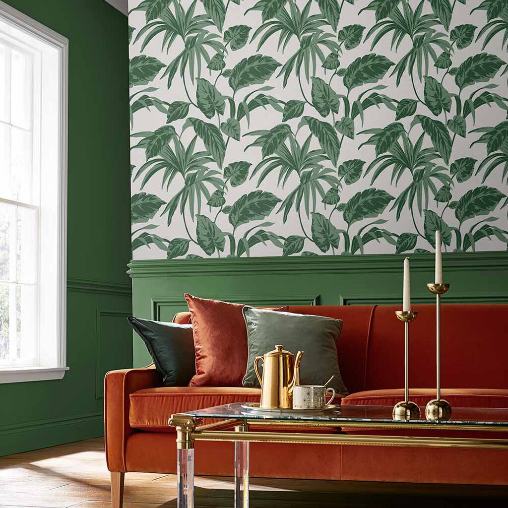 Palma Wallpaper - Chalk - Graham & Brown - 107606 - Premier Wallcovering