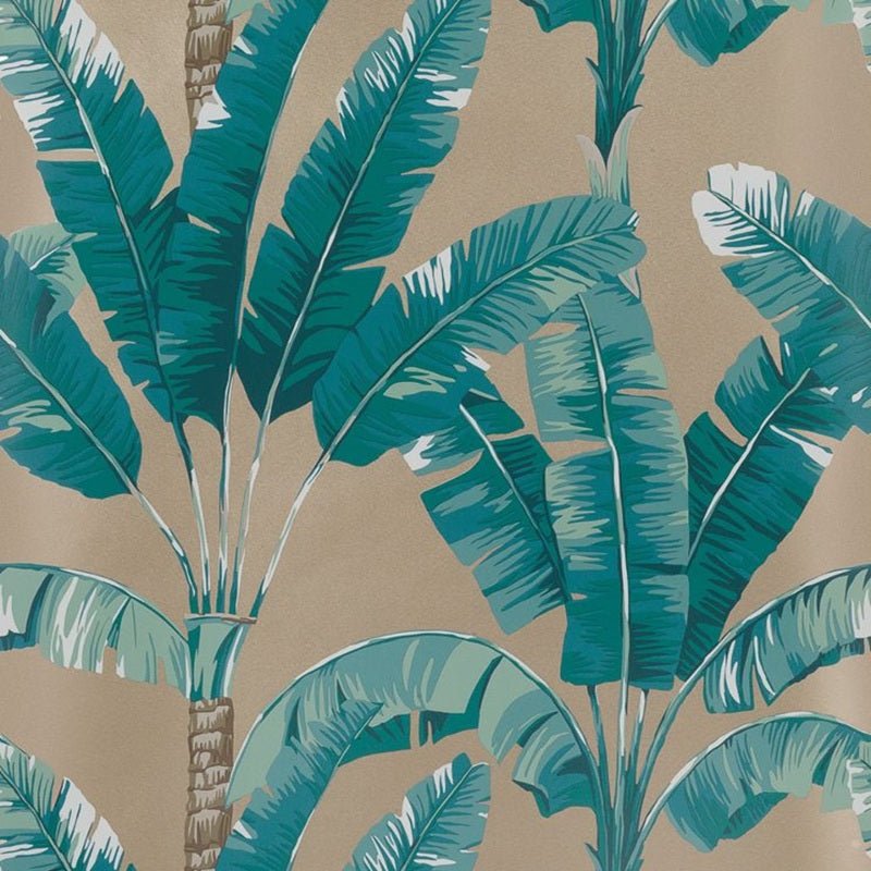Palmaria Wallpaper - Bronze/Teal - Osborne & Little - W7210-04 - Premier Wallcovering