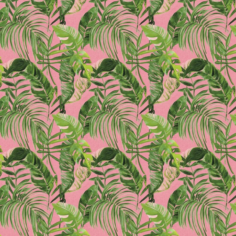 Palmera Wallpaper - Fuchsia - Ohpopsi - WLD53104W - Premier Wallcovering