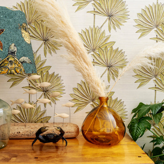 Palmetto Wallpaper - Blanca - Wear The Walls - PABW894170 - Premier Wallcovering