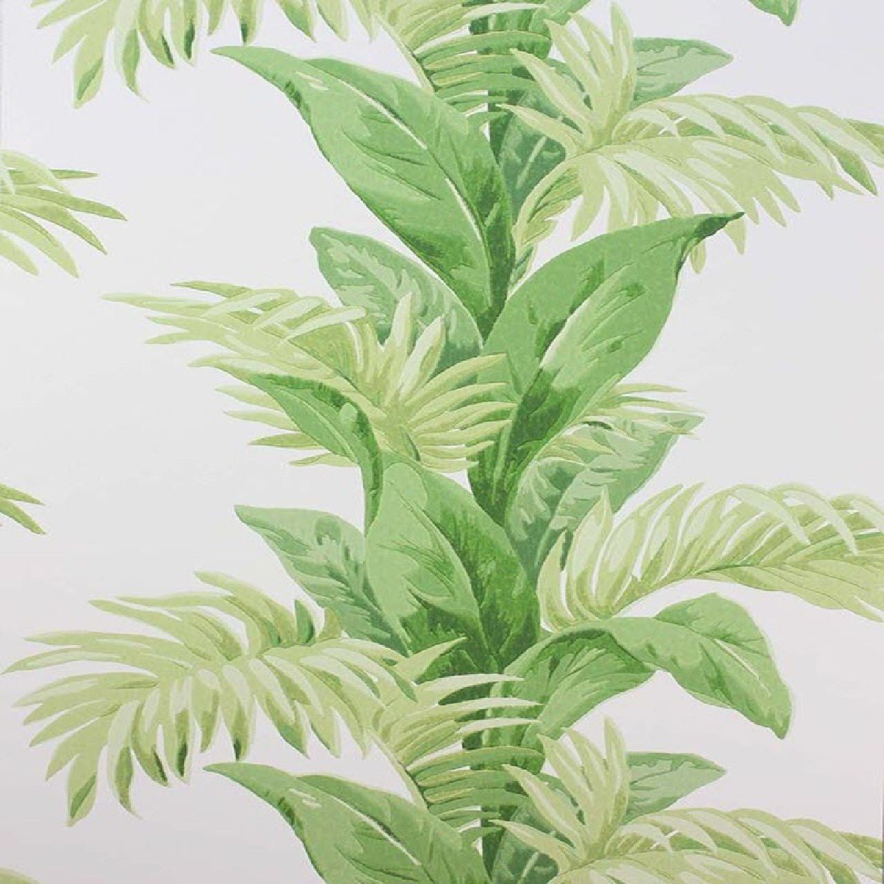 Palmetto Wallpaper - Green - Nina Campbell - NCW4274-01 - Premier Wallcovering