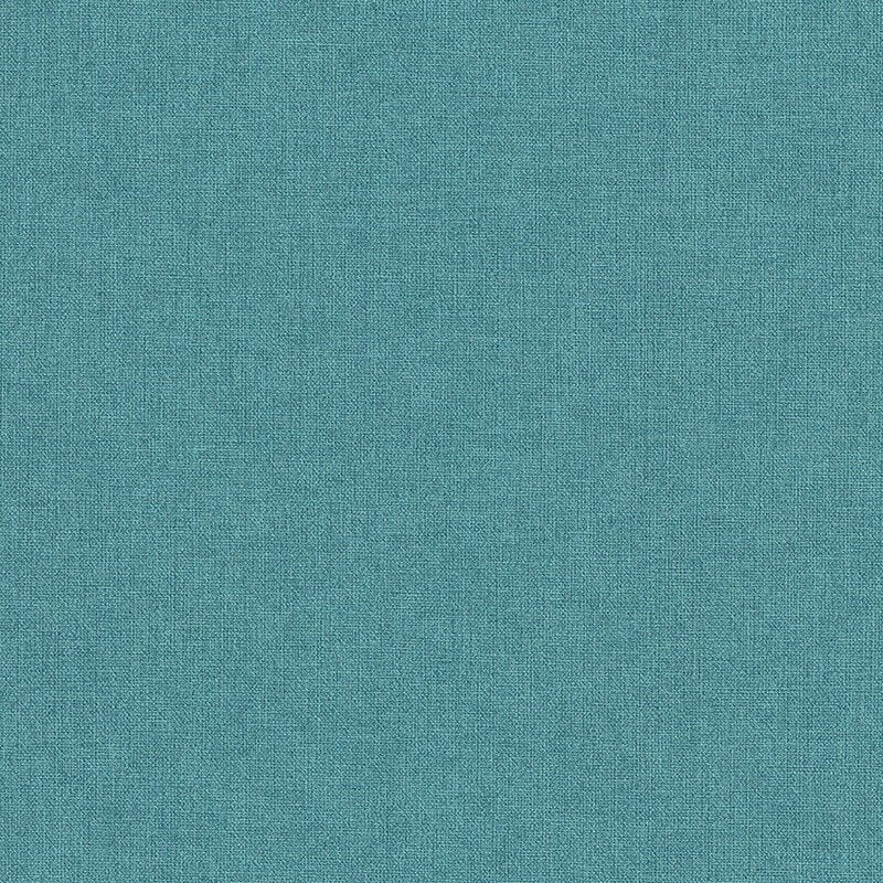 Panama Plain Linen Effect Wallpaper - Teal - Grandeco - A51020 - Premier Wallcovering