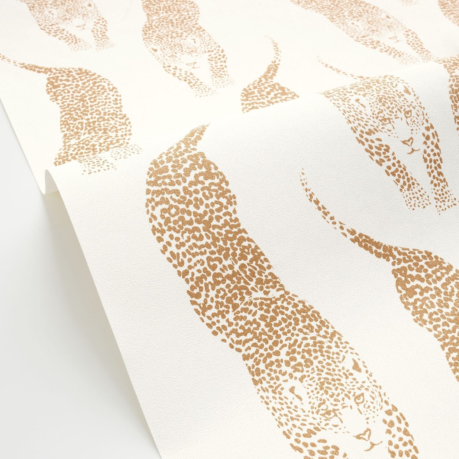 Panthera Wallpaper - Blanc - Caselio - 104920281 - Premier Wallcovering