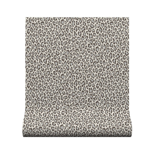 Panthera Wallpaper - Charcoal - Warner House - Premier Wallcovering
