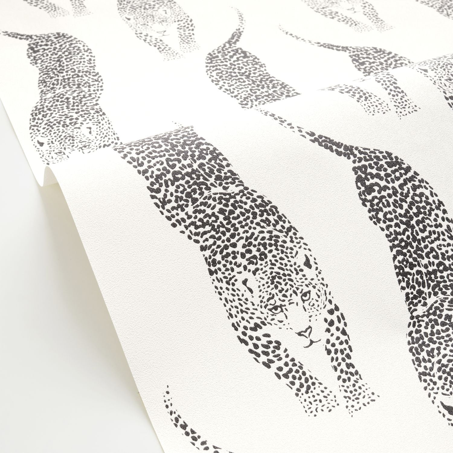 Panthera Wallpaper - Blanc Noir - Caselio - 104920995 - Premier Wallcovering