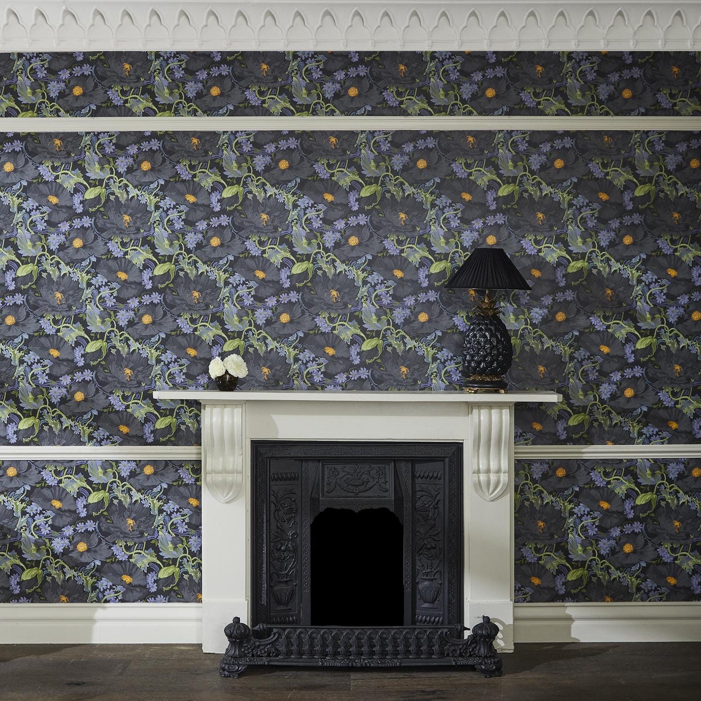 Papavera Wallpaper - House of Hackney - 1 - WA - PAV - DI - NOI - XXX - Premier Wallcovering