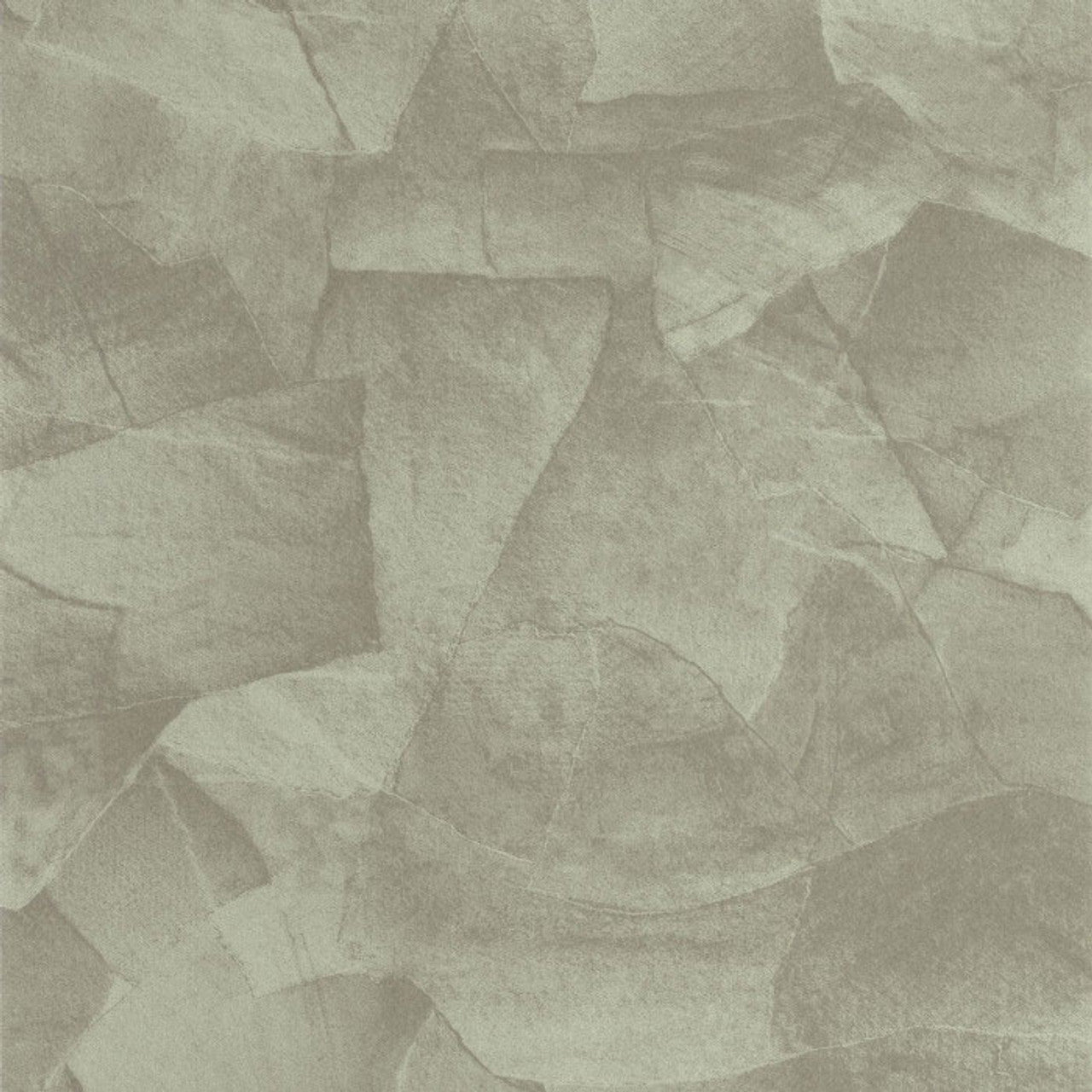 Papier Colle Papercraft Wallpaper - Vert De Gris - Casadeco - 89637447 - Premier Wallcovering