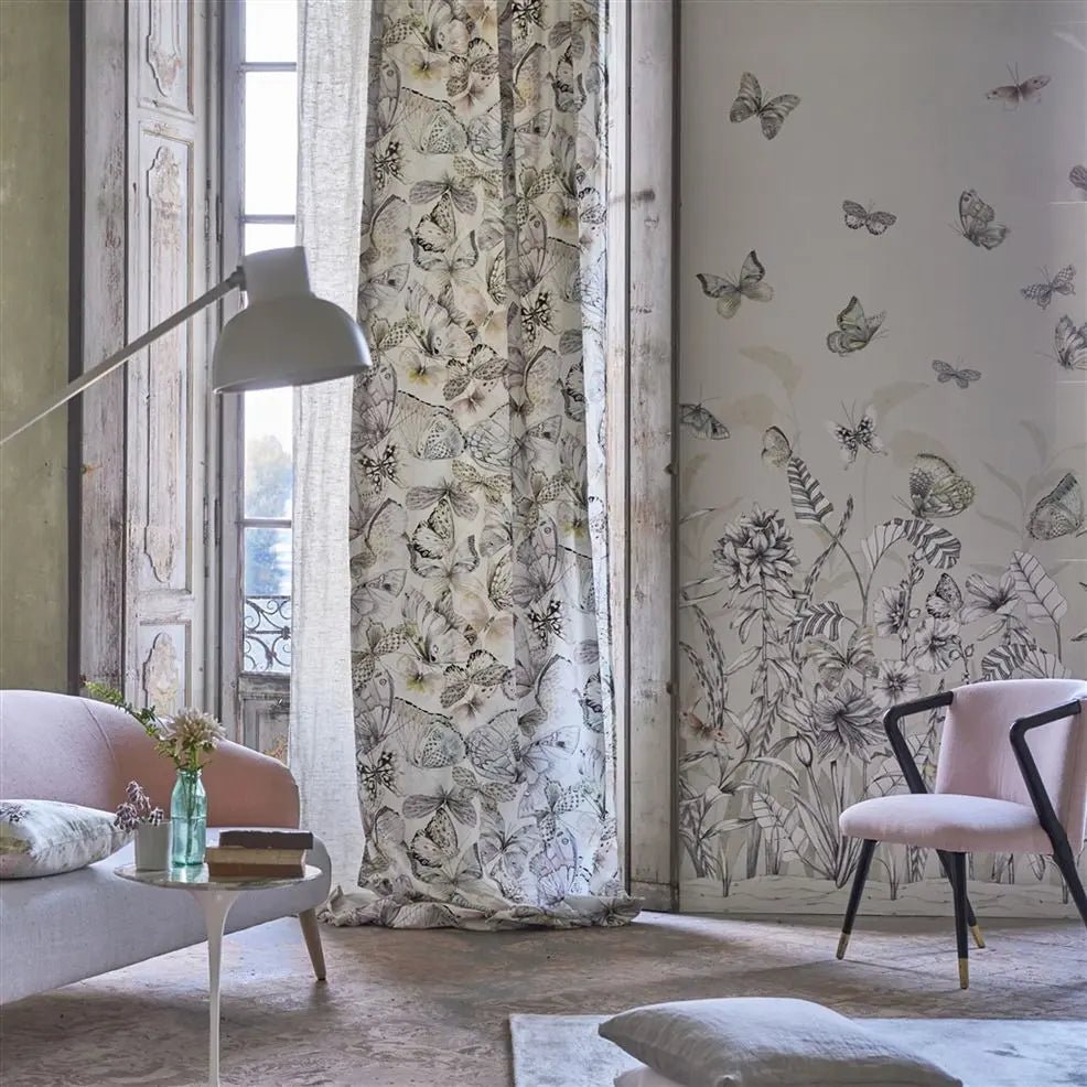 Papillons Wallpaper - Birch - Designers Guild - PDG1058/01 - Premier Wallcovering