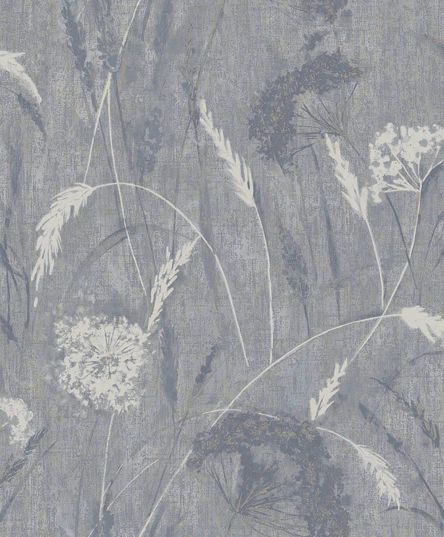Pappus Wallpaper - Blue - Holden Décor - 75992 - Premier Wallcovering