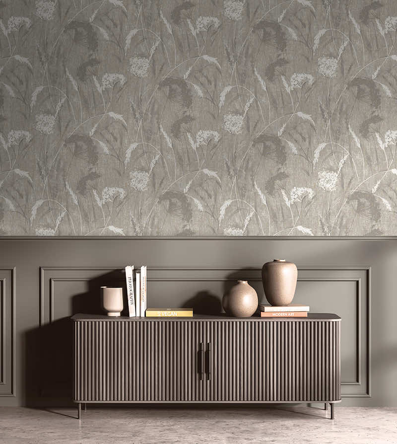 Pappus Wallpaper - Grey - Holden Décor - 75991 - Premier Wallcovering