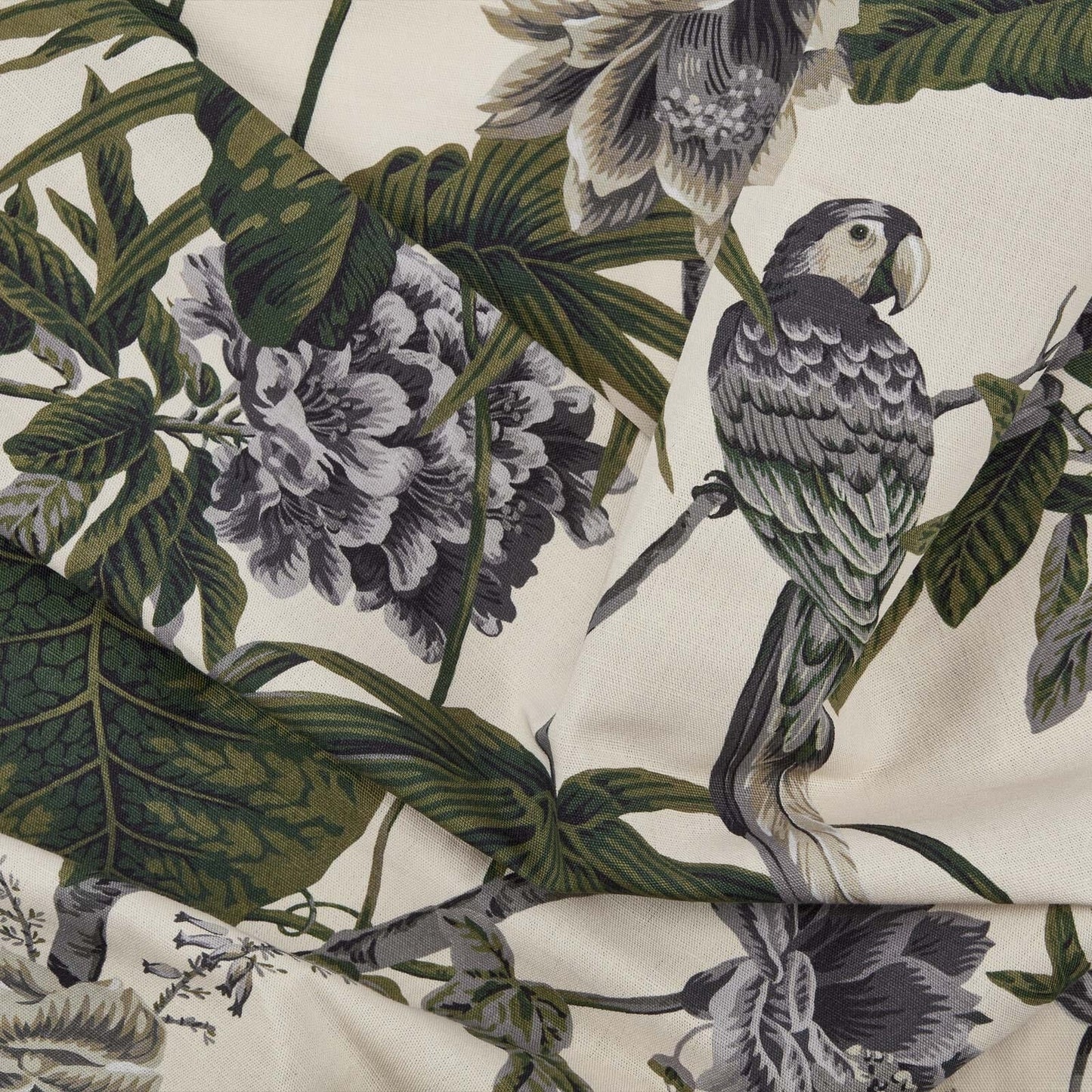 Paradisa Cotton Linen Fabric - Off White - House of Hackney - 1-FA-PAR-CL-WHT-XXX-XXX - Premier Wallcovering