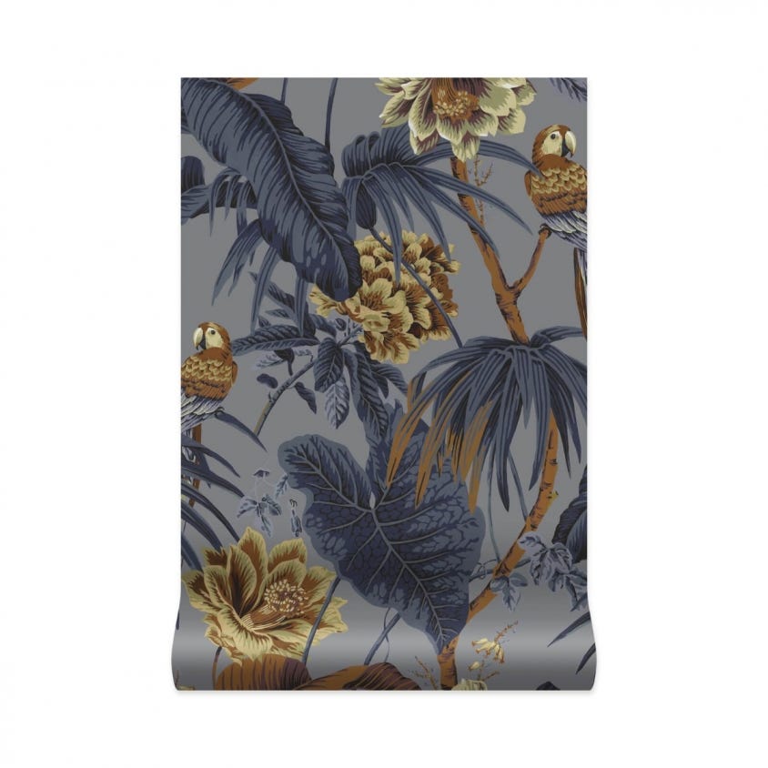 Paradisa Wallpaper - Paloma - Grey - House of Hackney - 1 - WA - PAR - DI - PAL - XXX - Premier Wallcovering