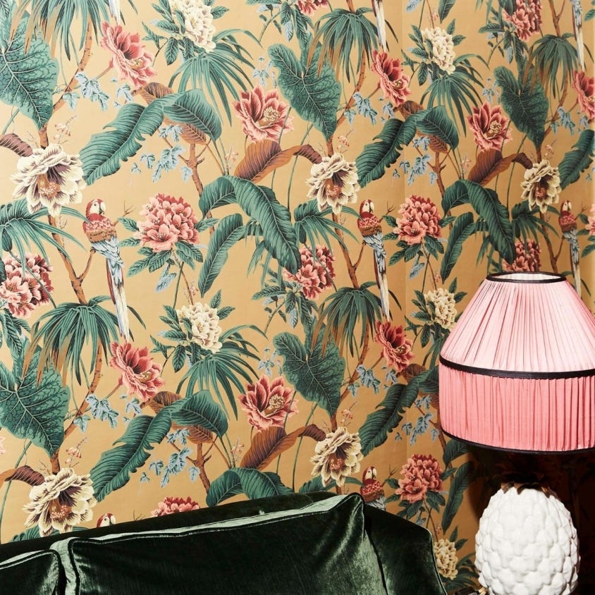Paradisa Wallpaper - Sand - House of Hackney - 1 - WA - PAR - DI - SND - XXX - Premier Wallcovering