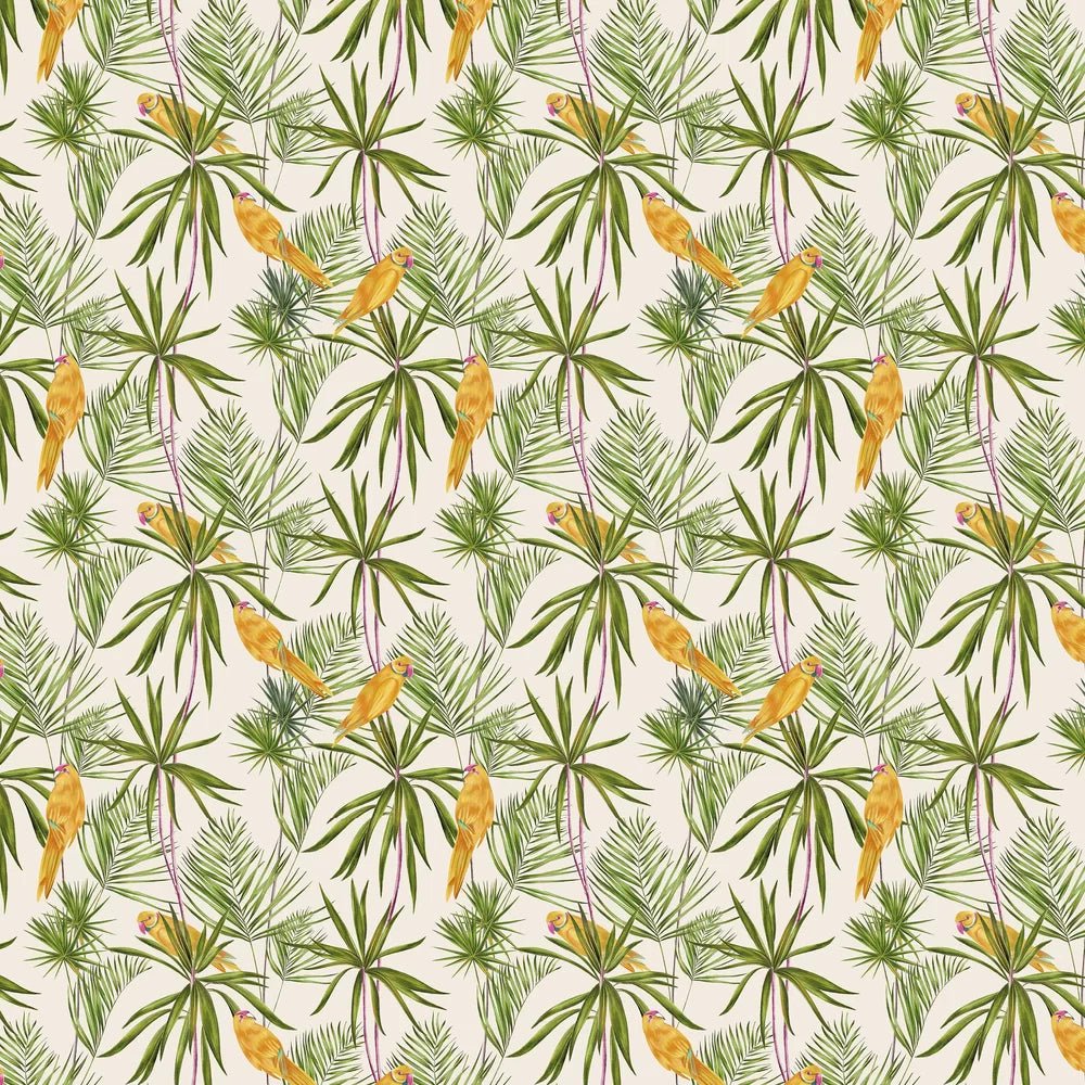 Paradise Wallpaper - Chalk - Ohpopsi - WLD53125W - Premier Wallcovering