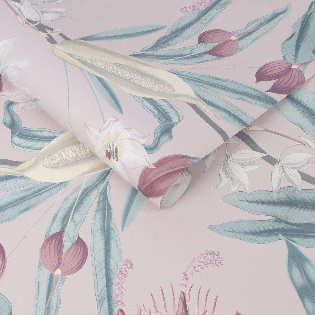 Paradise Wallpaper - Blush - Graham & Brown - 107602 - Premier Wallcovering