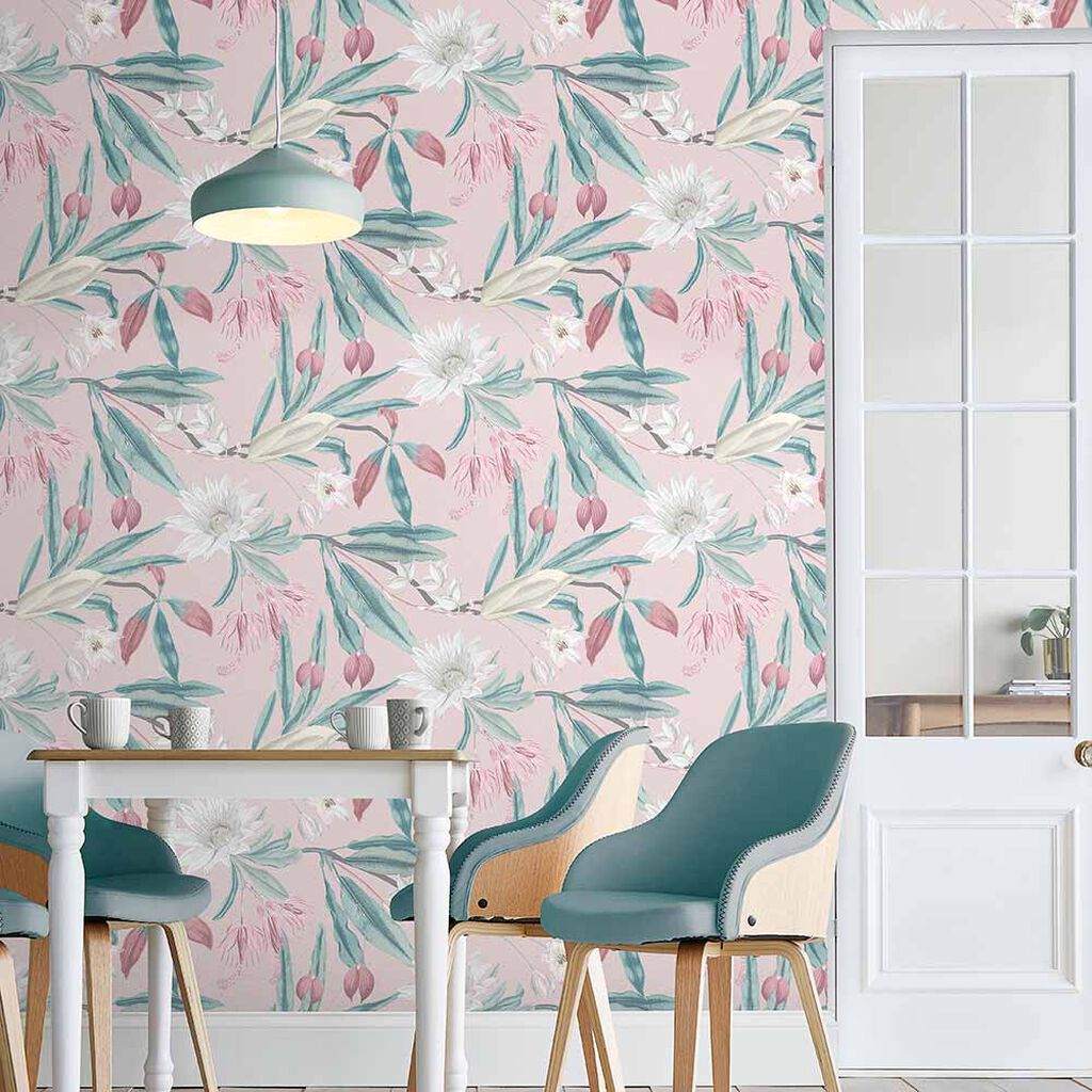 Paradise Wallpaper - Blush - Graham & Brown - 107602 - Premier Wallcovering