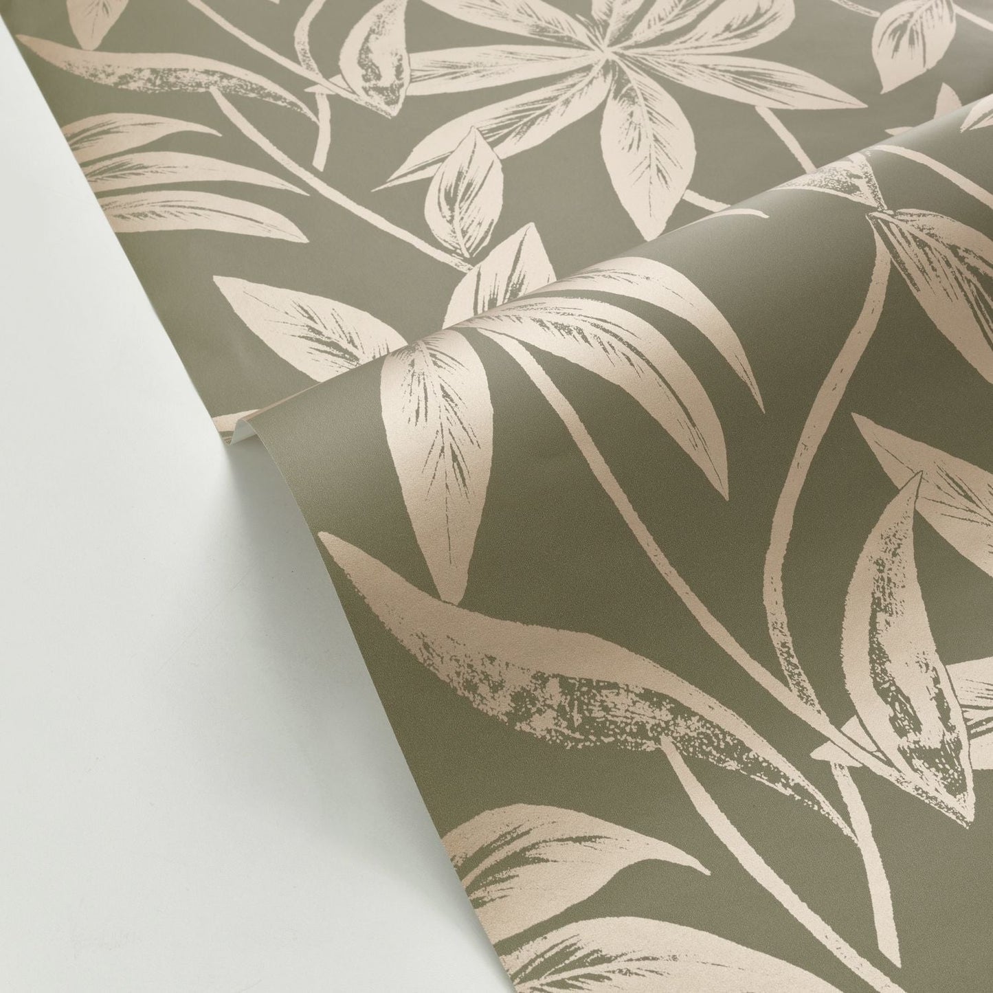 Paradisio Wallpaper - Kaki - Caselio - 103707143 - Premier Wallcovering