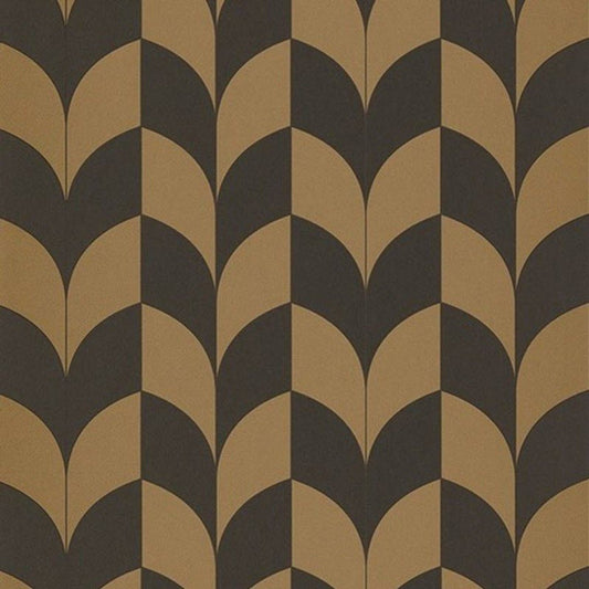 Paradoxe Belle Epoque Wallpaper - Marron - Casadeco - 82252208 - Premier Wallcovering