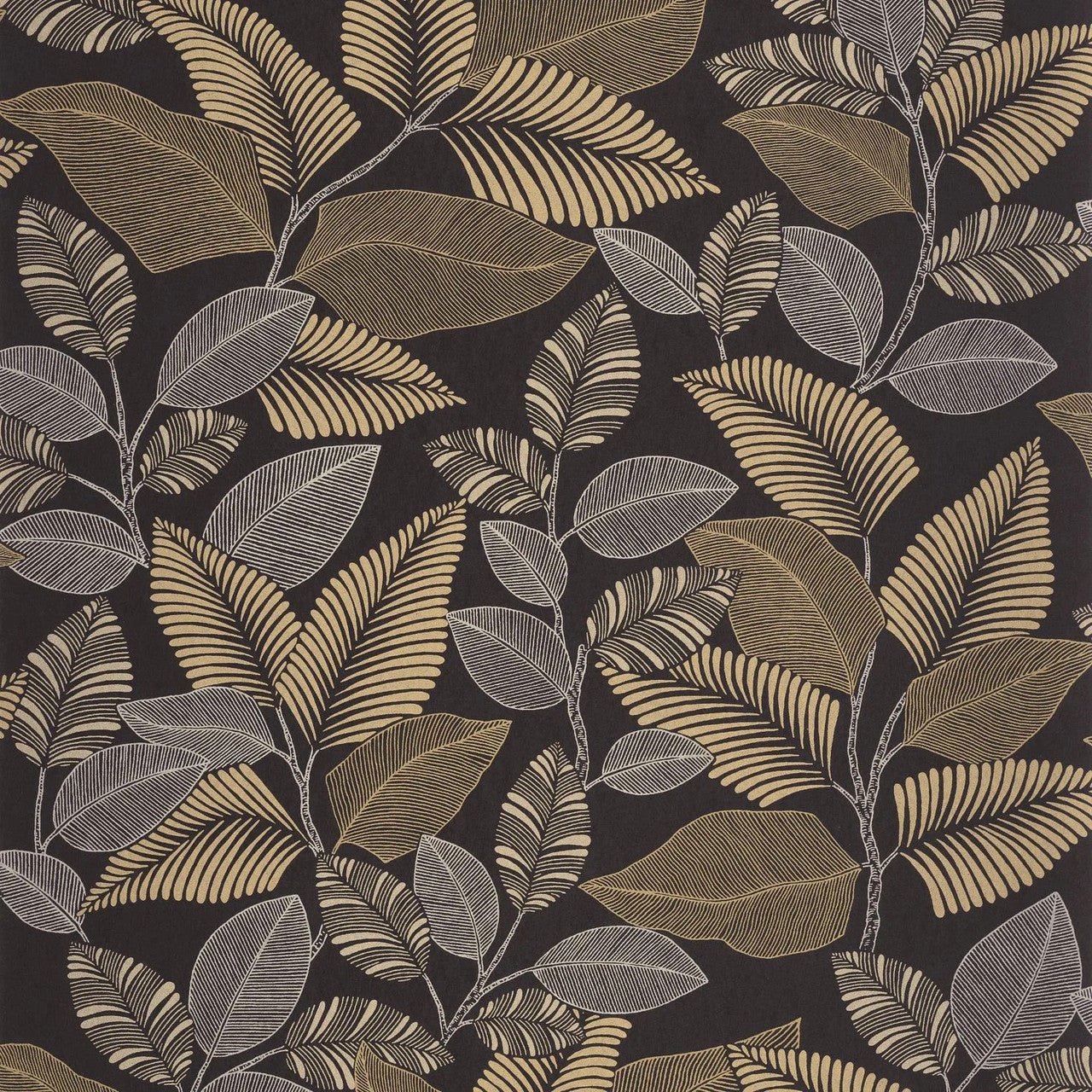 Paraty Rio Wallpaper - Taupe - Casadeco - 201809912 - Premier Wallcovering