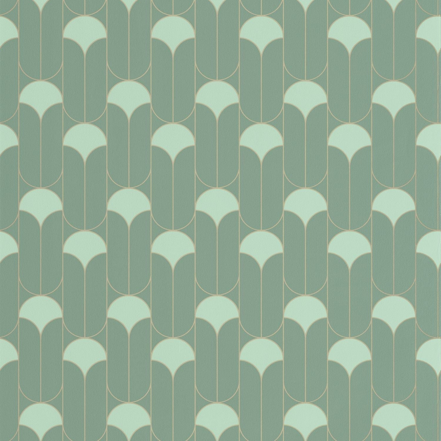 Paris Wallpaper - Vert De Gris - Caselio - 103967299 - Premier Wallcovering