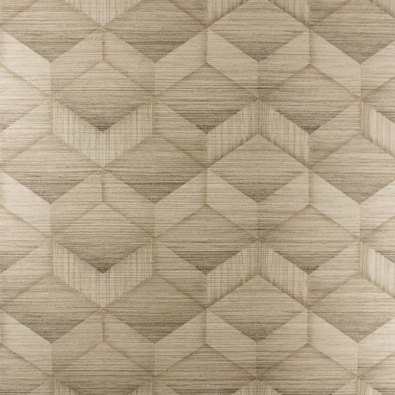 Parquet Wallpaper - Silver - Osborne & Little - W6900-05 - Premier Wallcovering