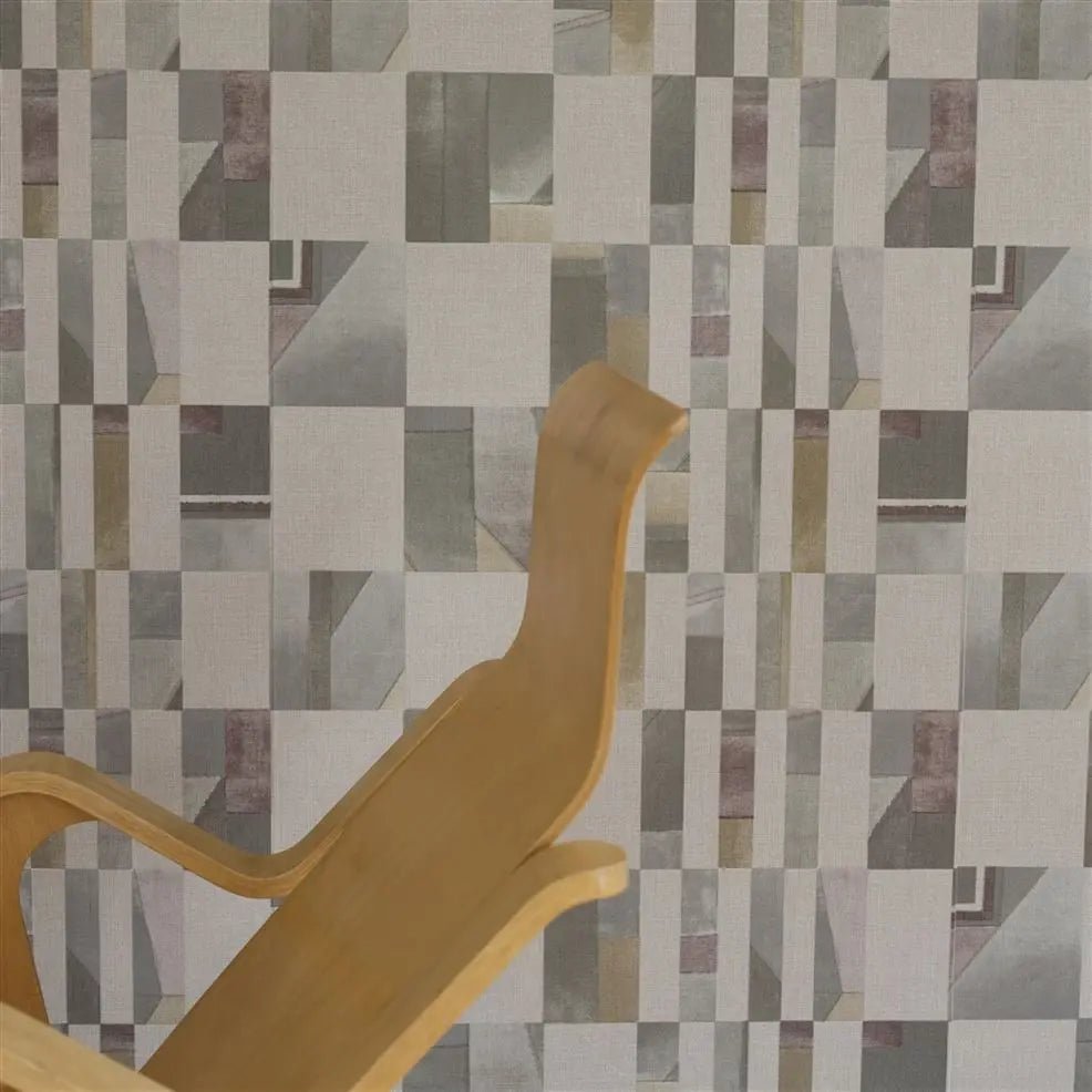 Parterre Wallpaper - Pewter - Designers Guild - PDG1122/01 - Premier Wallcovering