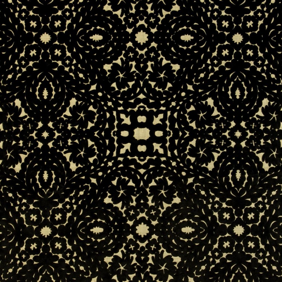 Paseo Doble Fabric - Jais - Christian Lacroix - FCL009/04 - Premier Wallcovering
