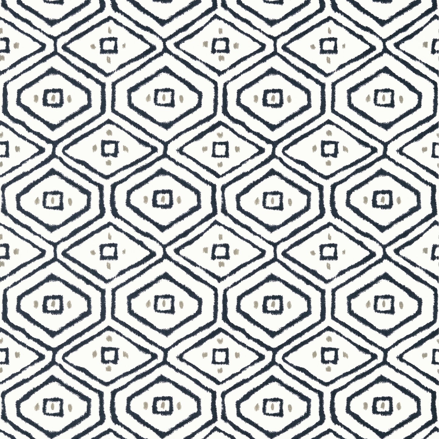 Pass A Grille Wallpaper - Black - Thibaut - T10613 - Premier Wallcovering