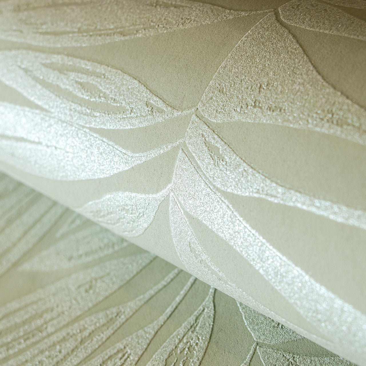 Passion Slow Living Wallpaper - Wasabi Green - Hohenberger - 30019 - Premier Wallcovering
