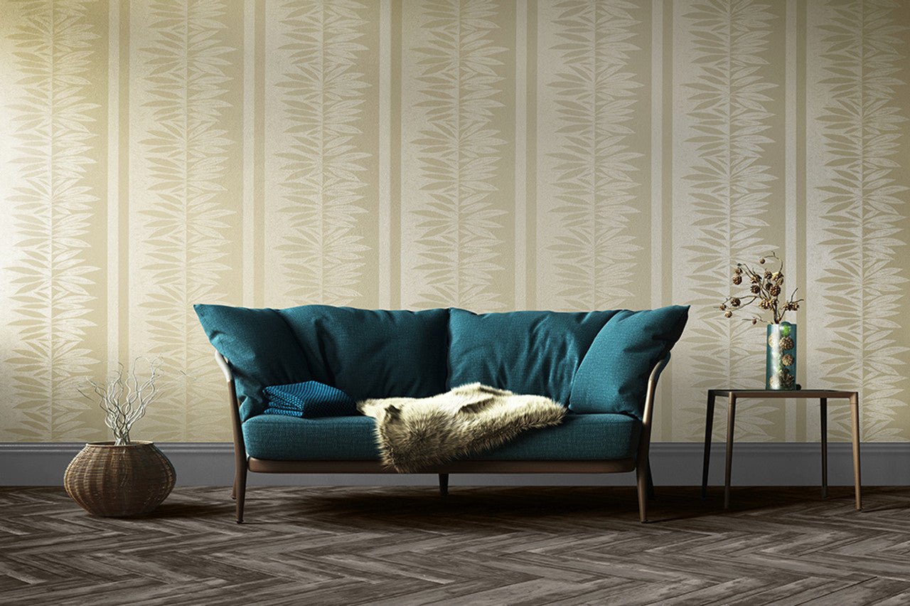 Passion Slow Living Wallpaper - Orche/ Gold - Hohenberger - 30017 - Premier Wallcovering