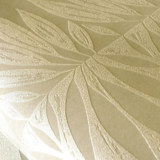 Passion Slow Living Wallpaper - Orche/ Gold - Hohenberger - 30017 - Premier Wallcovering