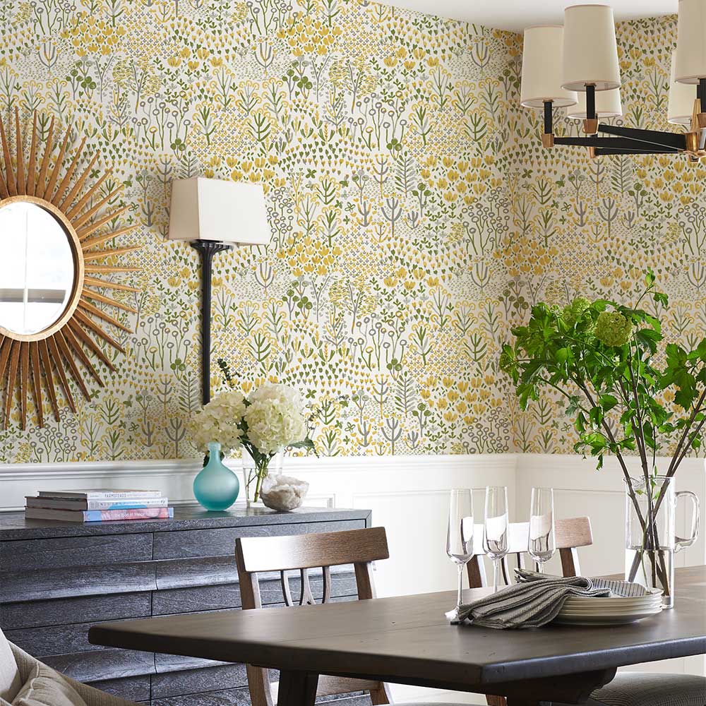 Pasture Wallpaper - Ochre - A Street Prints - FD26348 - Premier Wallcovering
